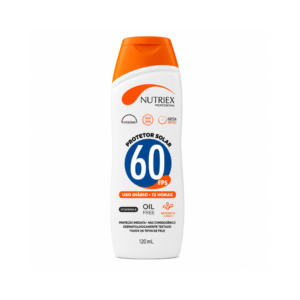 Creme protetor solar profissional FPS 60 - 120ml