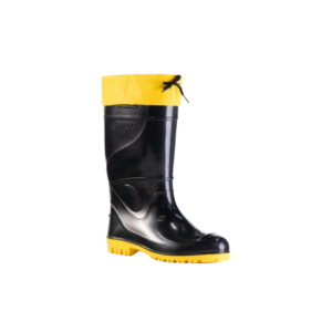 Bota PVC com polaina cano longo