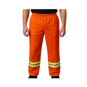 Calça profissional com faixa refletiva